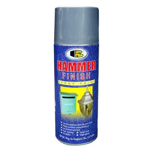 Bosny 400cc Hammer Finish Spray Paint-Blue