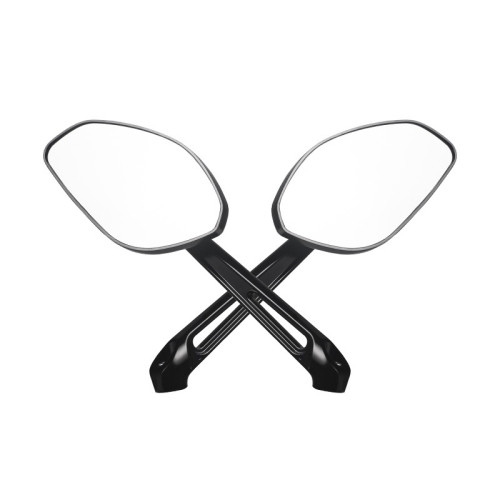 BSDDP Motorcycle 360-degree Rotating High-definition Reflective Rearview Mirror(Black)