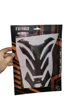 Universal Motorcycle Tank Pads Sticker (Carbon Fiber )