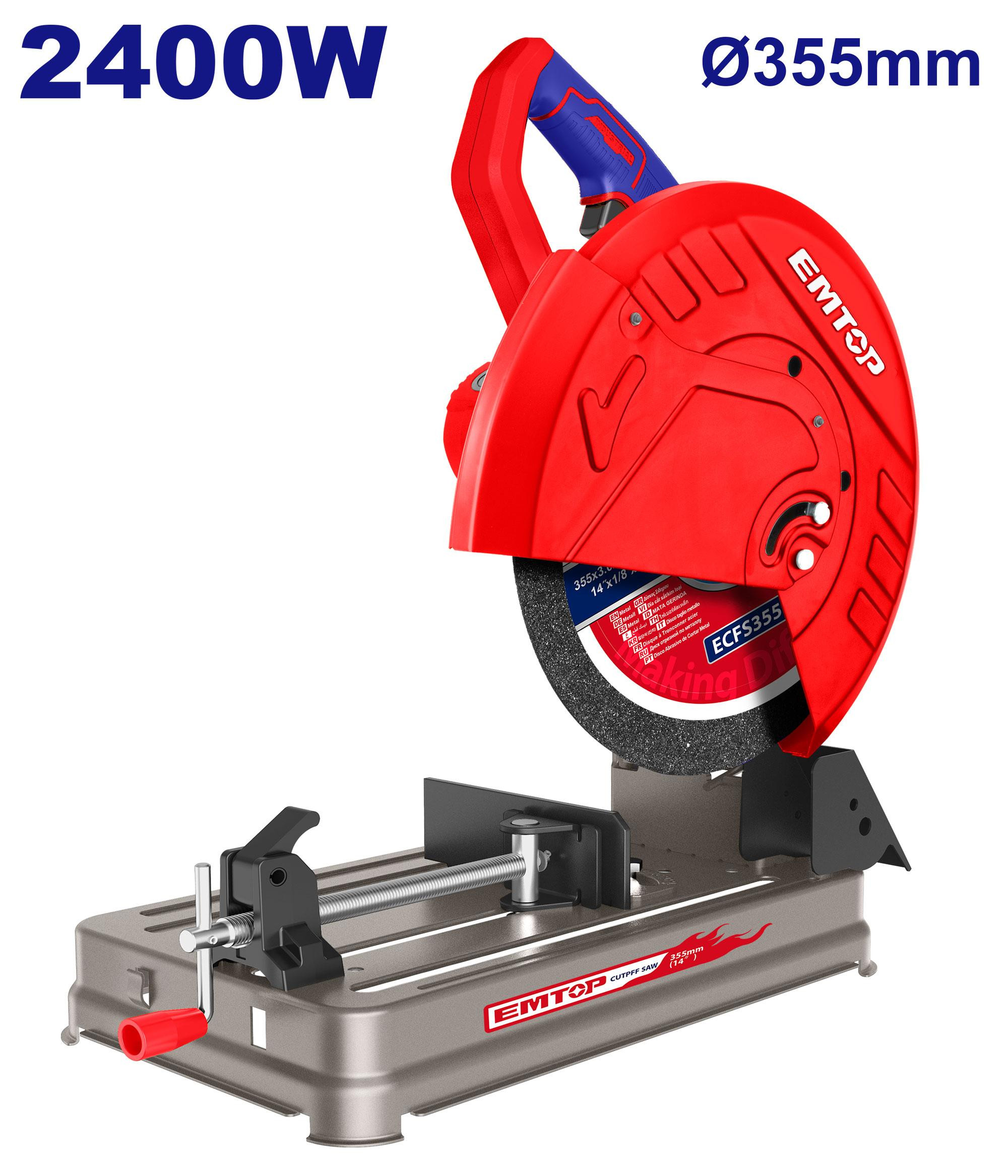 Emtop 2400W Cut Off Saw ECFS35528