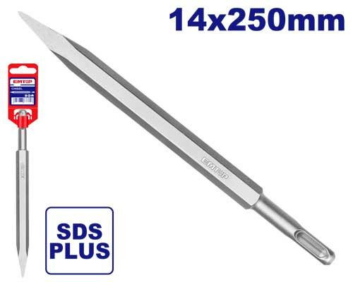 Emtop 14X250mm SDS Plus Chisel ECHS112501