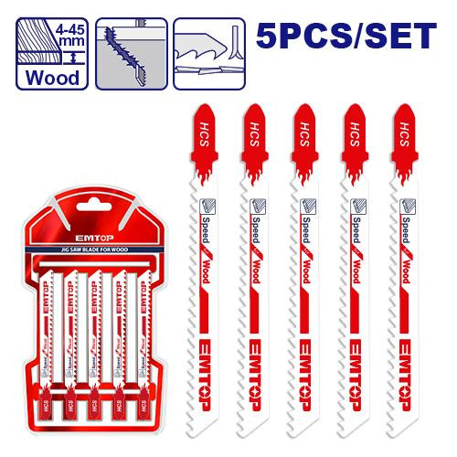 Emtop 74mm Jig Saw Blade for Wood ESBT111C