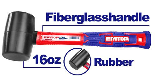 Emtop Rubber Hammer EHAMRH1601