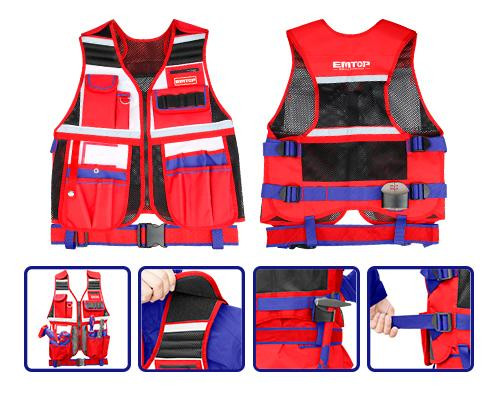 Emtop Tool Vest ETVT1701