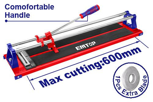 Emtop 600mm Tile Cutter ETCR6001