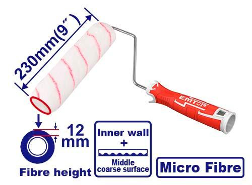 Emtop 9" Cylinder Brush (inner wall)ECBH042301