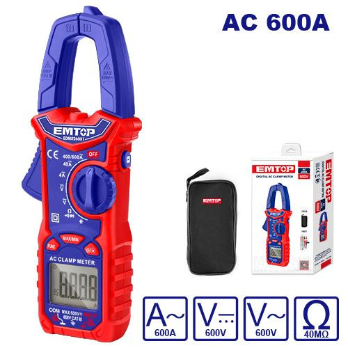 Emtop Digital AC clamp meter EDMR26001