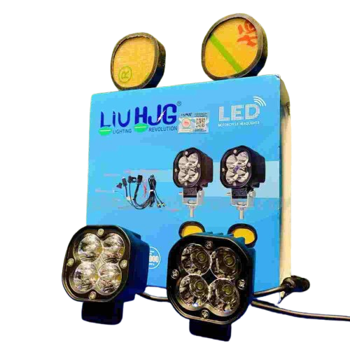 LIU HJG Mini 4 LED Fog Light With Harness