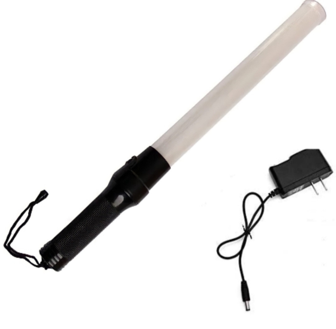 Rechargeable LED Road Traffic Safety Baton Light