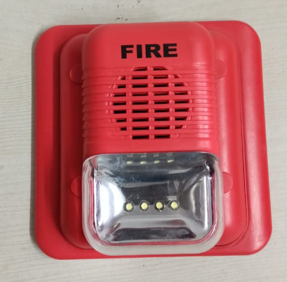 Plastic Agni Wall Mounting Fire Alarm Hooter