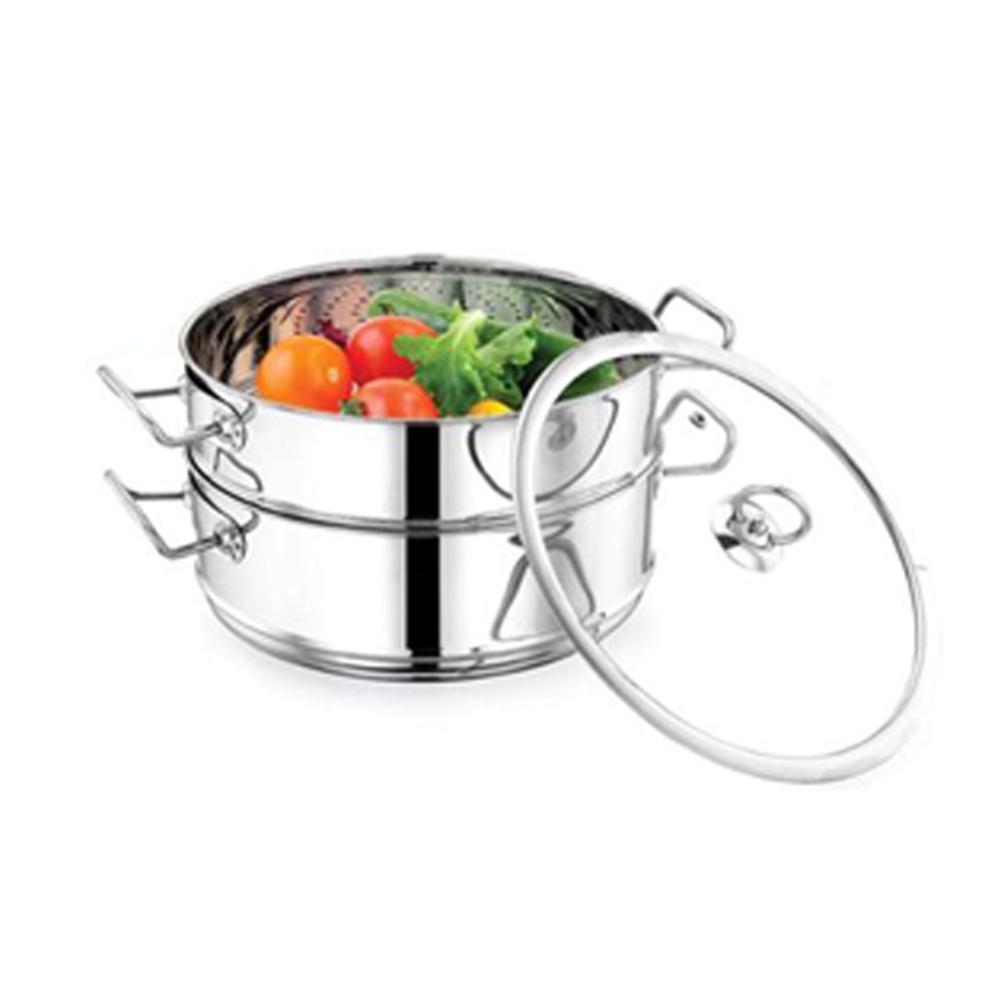 CG Food Steamer With Glass Lid CGST201GL