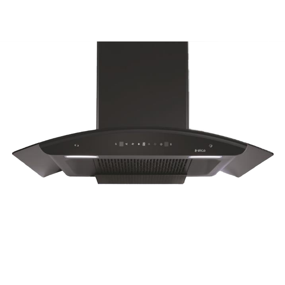 Elica 90 Cm Chimney FLCG PLUS 900 HAC MS NERO