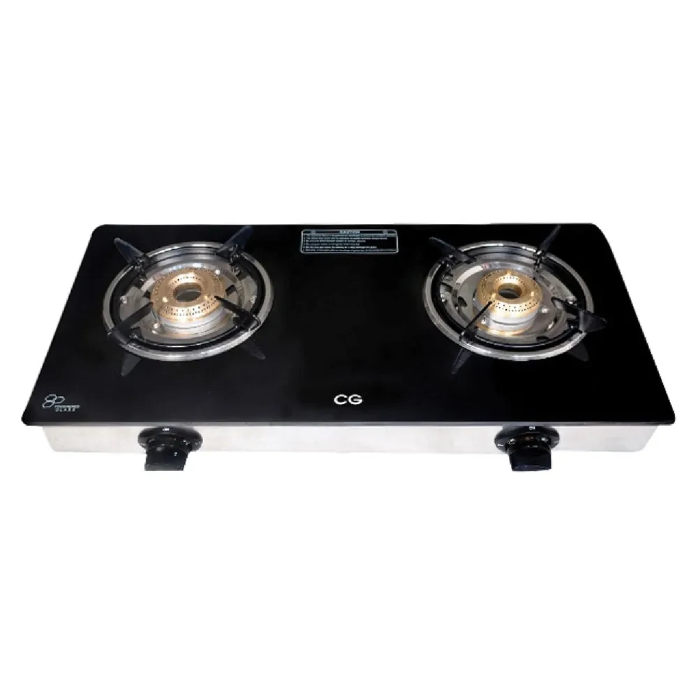 CG 2 Burner Glasstop Gas Stove CGGSDMCS