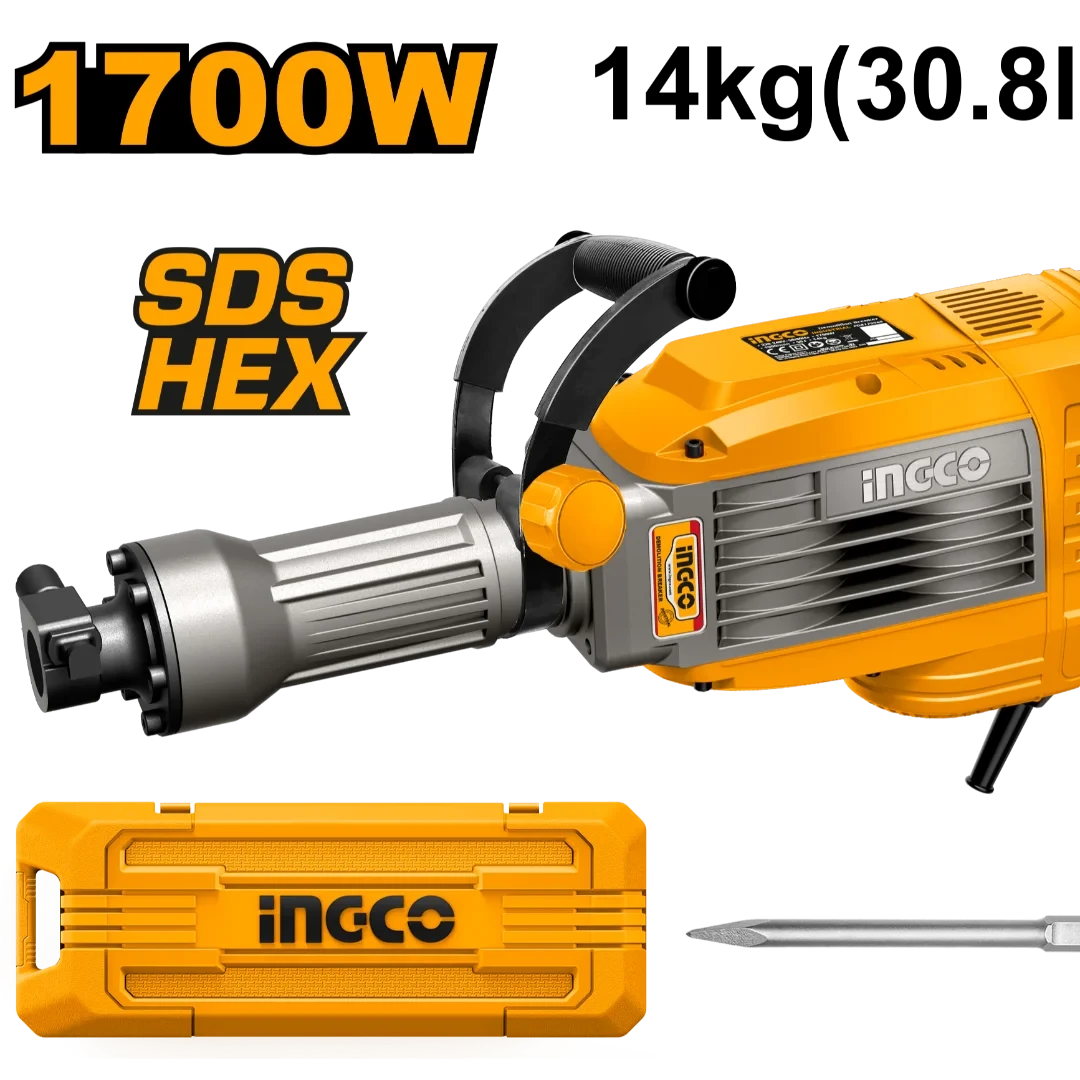 Ingco 1700W Demolition Breaker PDB170068