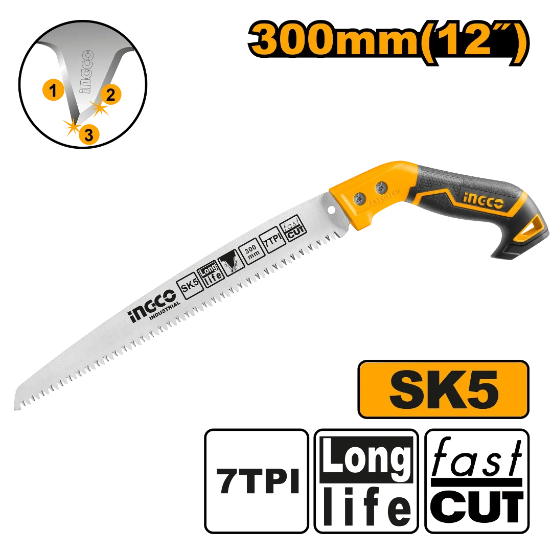 Ingco 12" Pruning Saw HPS3008