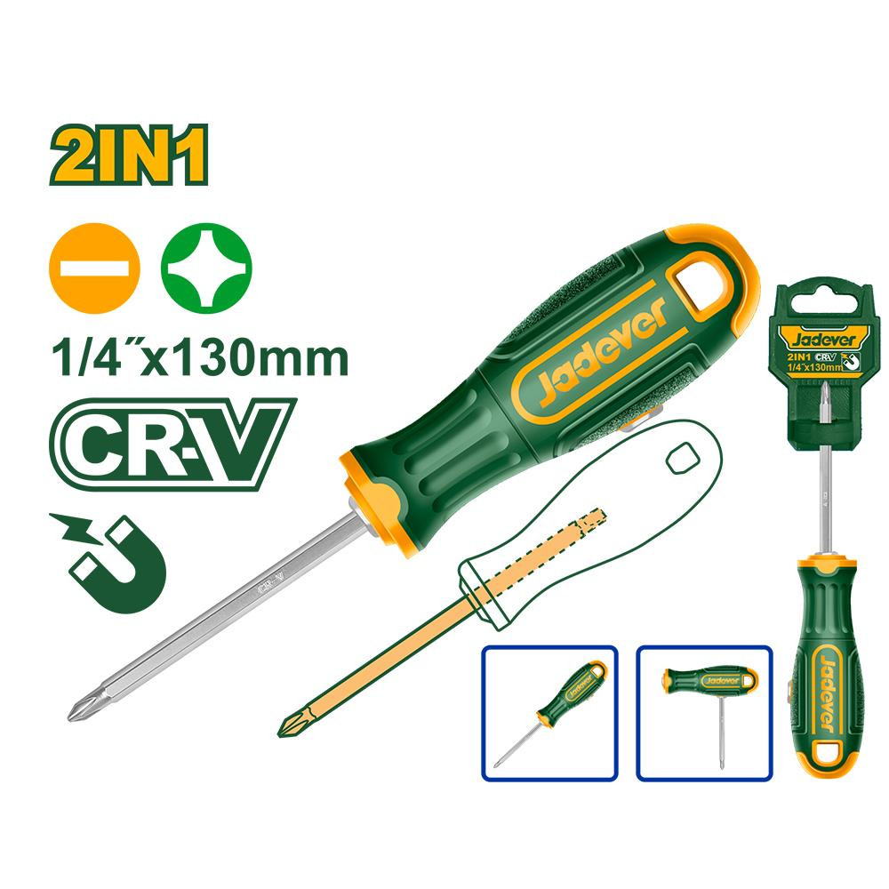 Jadever 2 in 1 Screwdriver Set JDSS45M3
