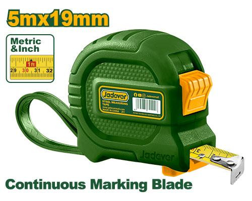 Jadever 5mx19mm Steel Measuring Tape JDMT4320