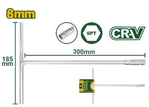 Jadever  8mm T-Handle Socket Wrench JDTH1108