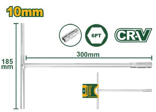 Jadever 10mm T-Handle Socket Wrench JDTH1110