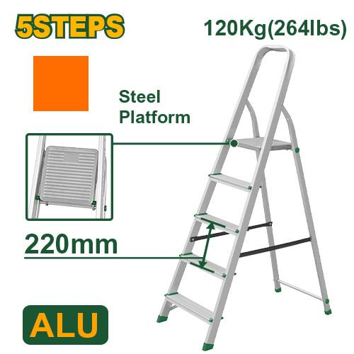 Jadever 5steps Household Ladder JDLD3H05