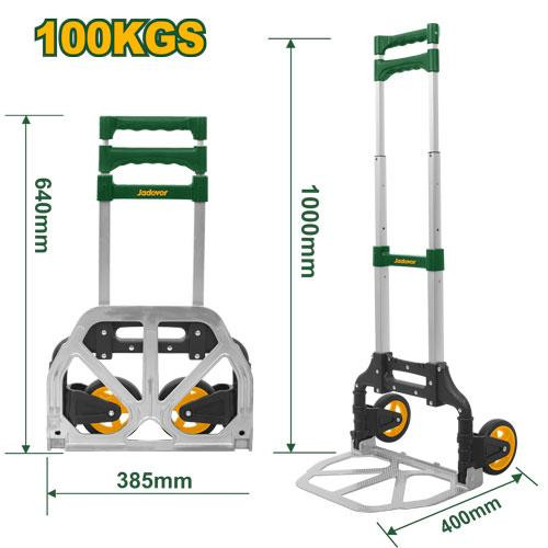 Jadever 125mm  Foldable Hand Truck JDWB8A10