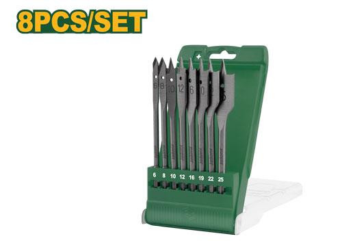 Jadever 8 Pcs Flat Wood Drill Bits Set JDWF6B08