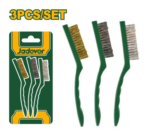 Jadever 3Pcs Abrasive Brush Set JDBH3609