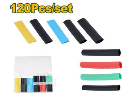 Jadever 120 Pcs Heat Shrink Tubing Assortment JDUR1B01