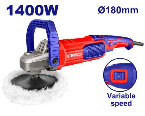 Emtop Input Power 1400W  Polisher EAPR1402