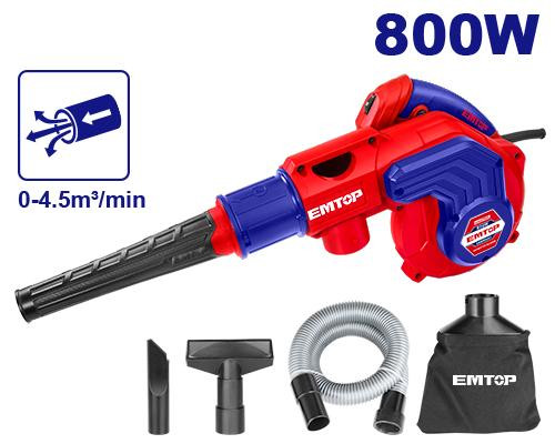 Emtop Input Power 800W Aspirator blower  EABR8001