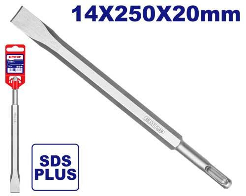 Emtop 14X250 X 20mm SDS Plus Chisel ECHS122501