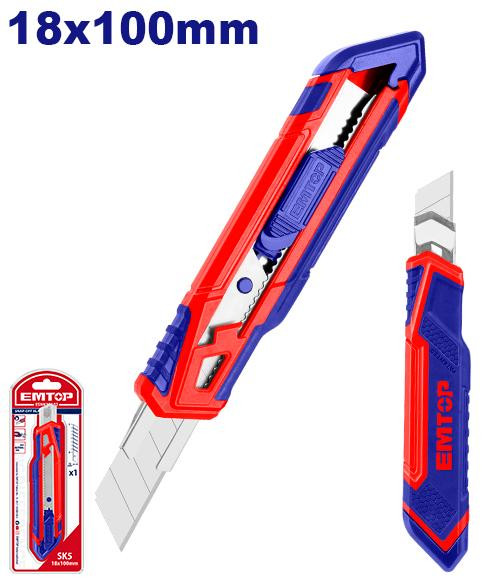 Emtop Blade Length 173mm Snap-off blade knife ESNK18102