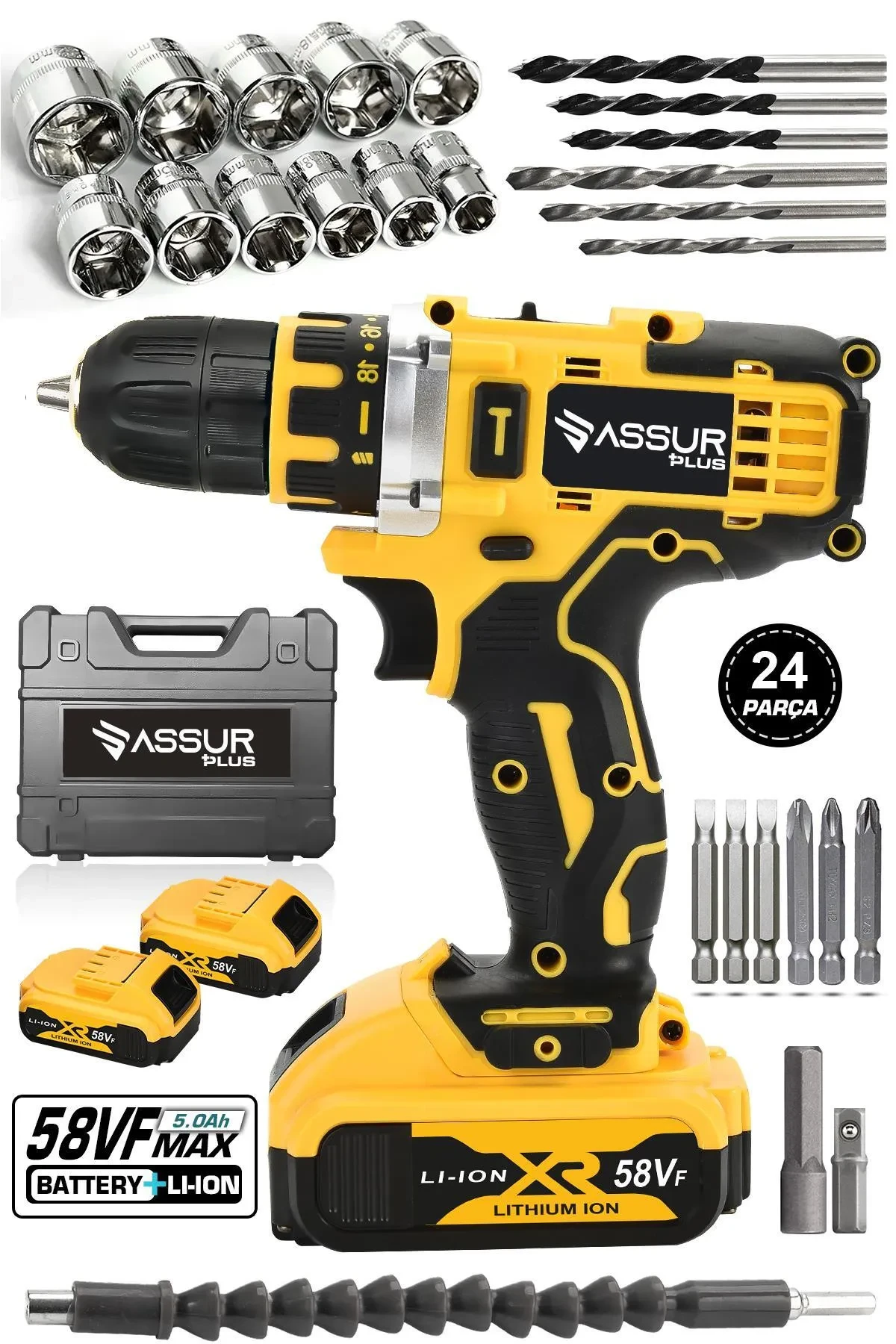 Assur 21V 13mm Cordless Impact Drill ASR-LD18