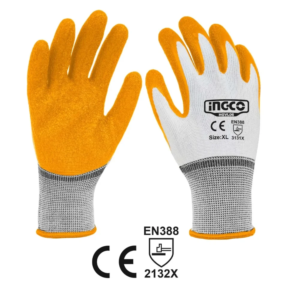 Ingco Latex Gloves HGVL06