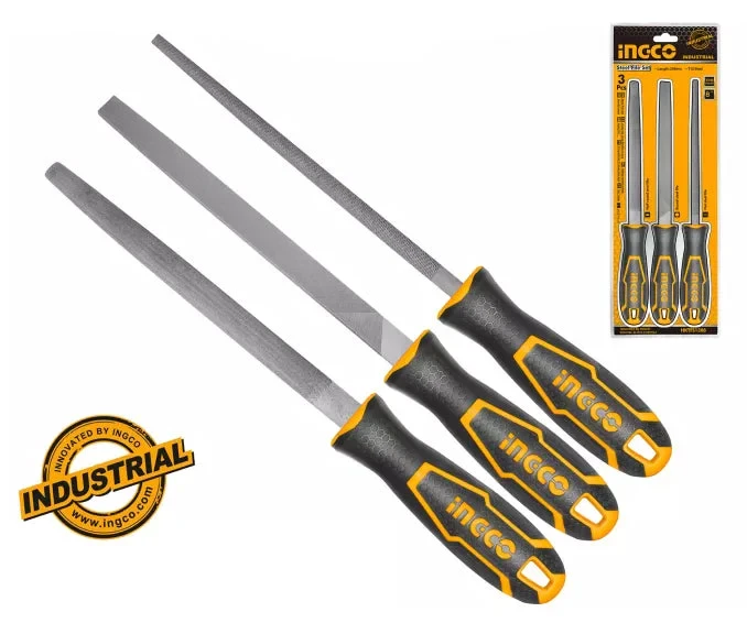Ingco 3 Pcs steel file set HKTFS1308