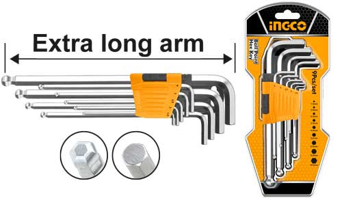 Ingco Ball point hex key HHK12092