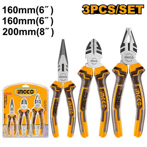 Ingco 3 Pcs Plier Set HKPS08318