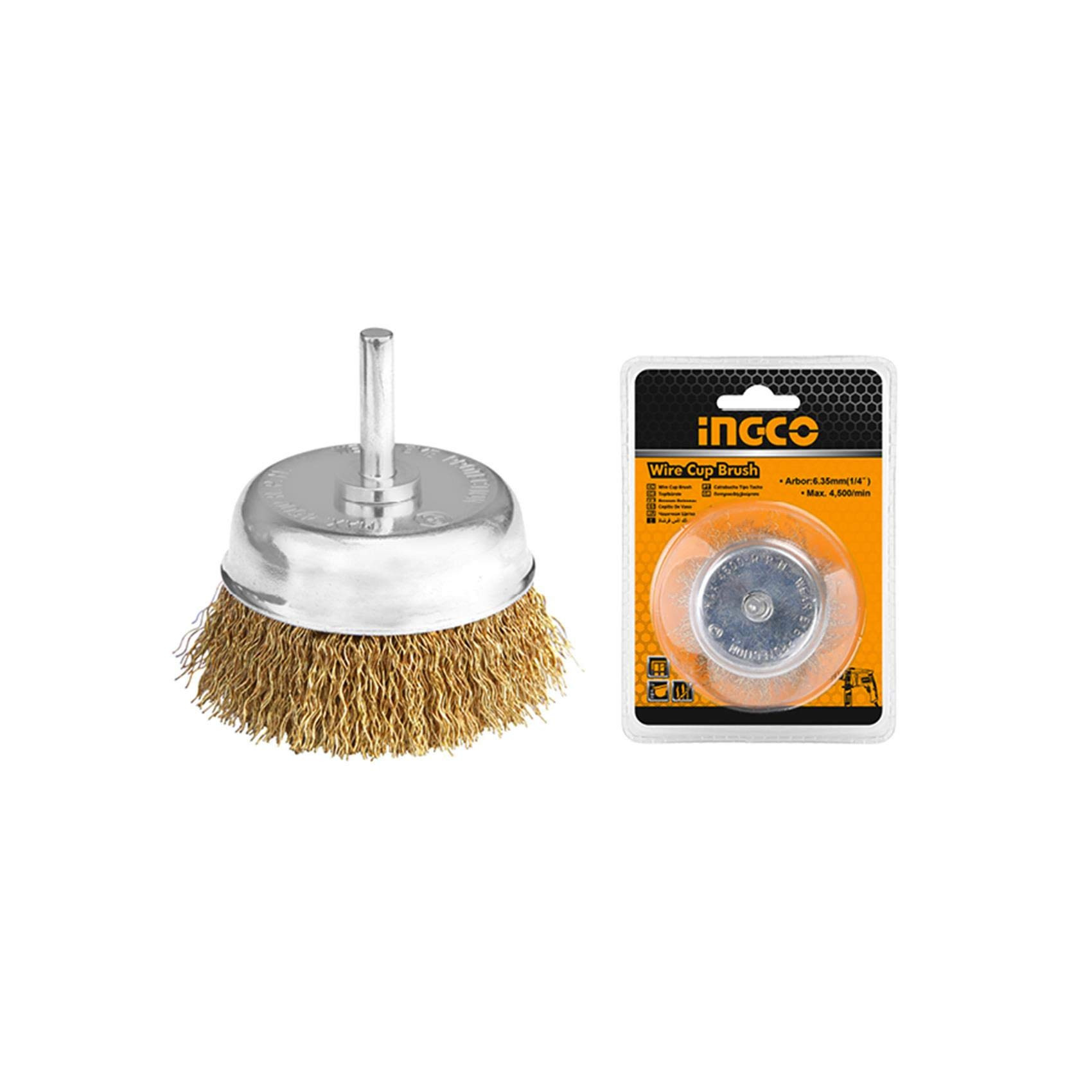 Ingco 75mm/3" Wire cup brush WB30751