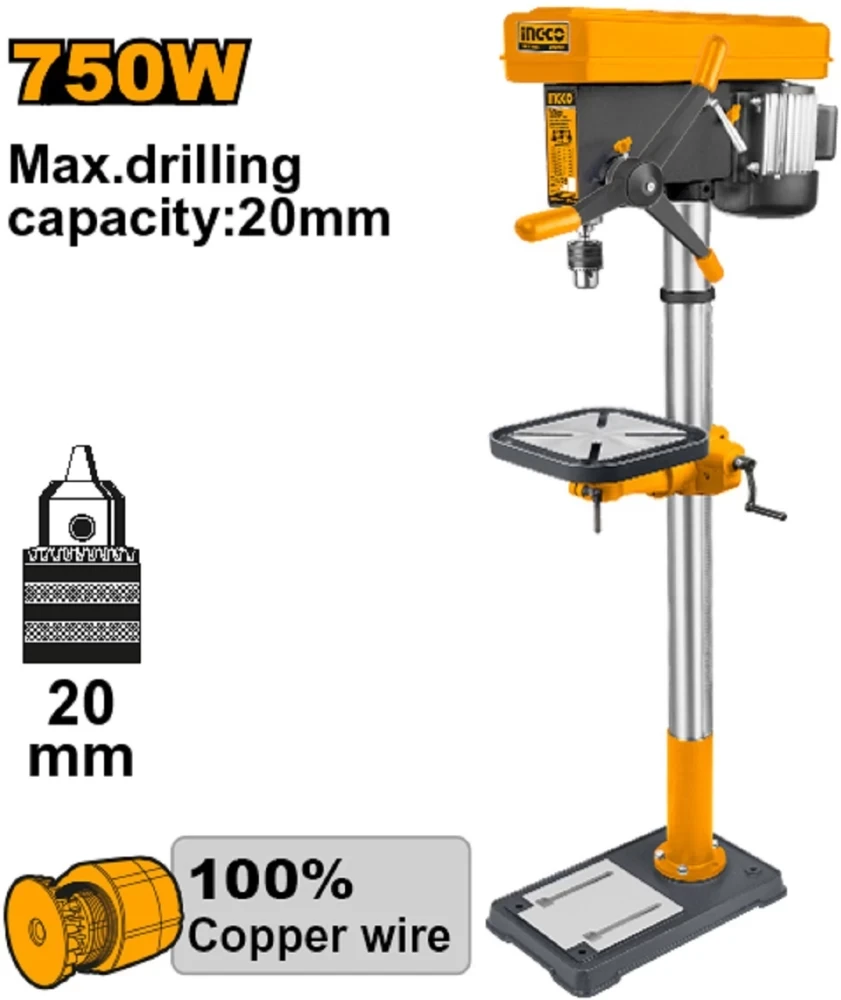 Ingco 750W Drill Press DP207505