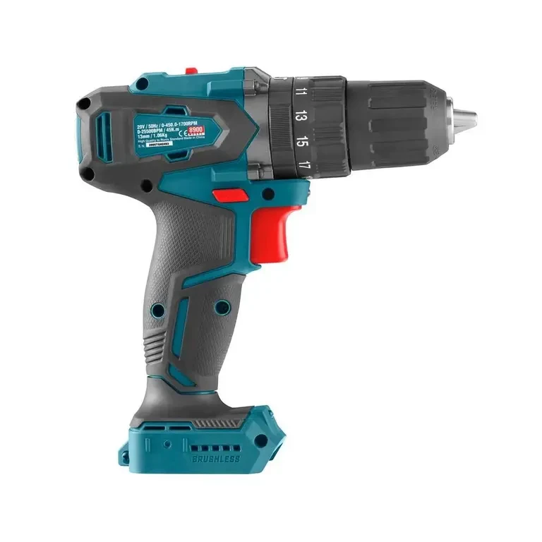 Ronix 20V Brushless Hammer Drill (with 2 20V 2.0Ah Battery andOne 20V 2.2A FastCharger) 8900