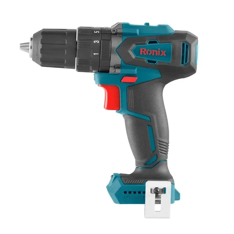 Ronix 20V Brushless Hammer Drill (with 2 20V 4.0Ah Battery andOne 20V 4.5A FastCharger) 8900