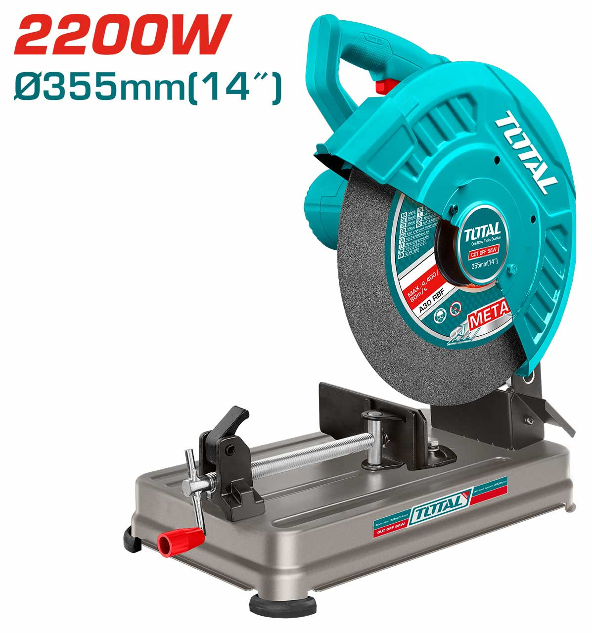 Total 2200W Cut off saw TS223558