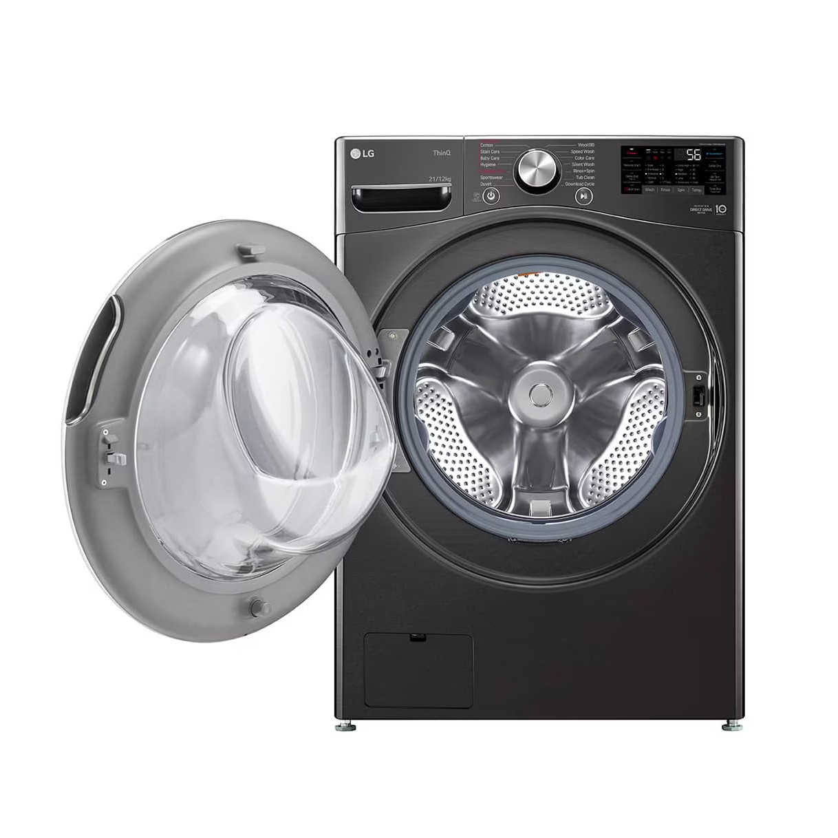 LG 21 Kg Washer & 12 Kg Dryer F2721HVRB