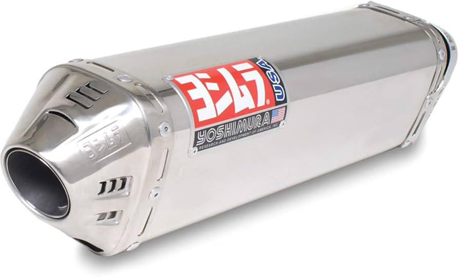 Yoshimura Universal Exhaust-Silver