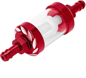 Motorcycle Tempered Glass Washable Fuel Filter/ Petrol Filter  for Dirt Bike