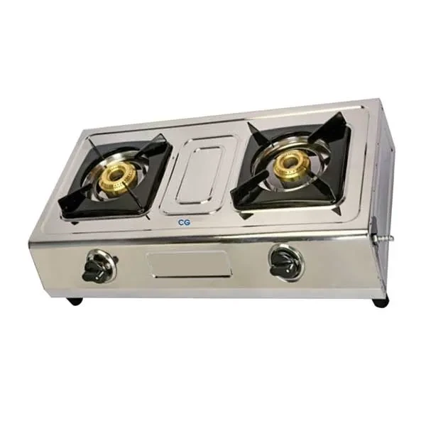 CG 2 Burner Gas Stove Glorious-SS