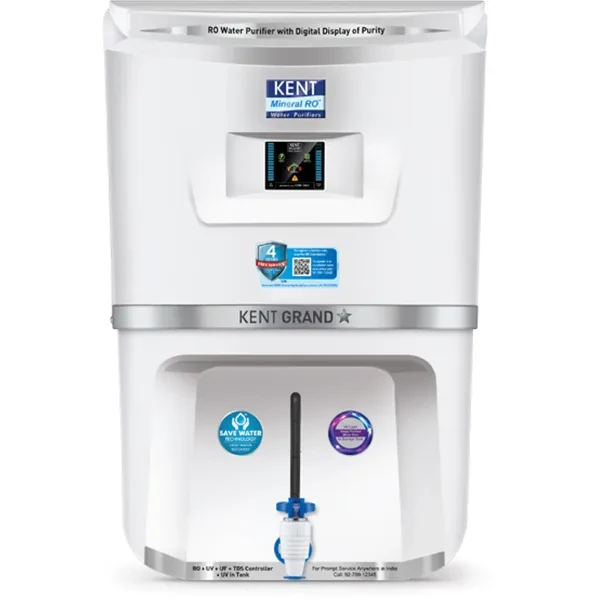 Kent RO 9 Liter RO Water Purifier KENT GRAND STAR MINERAL RO WATER PURIFIER