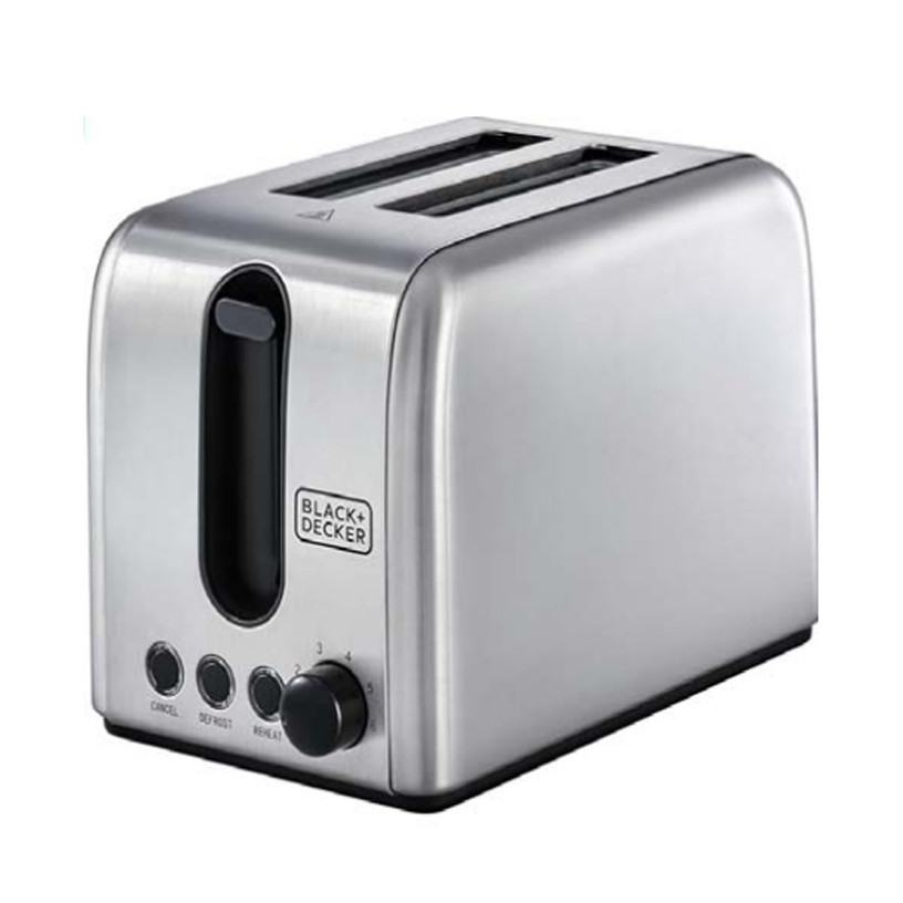 Black+Decker 1050 Watt 2 Slice Toaster ET244-B5