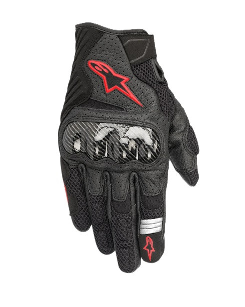 Alpinestars SMX-1 Air V2 Riding Gloves- Black White