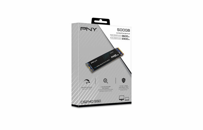 SSD NVME PNY 500GB CS2140,M.2  Gen 4